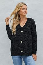Afbeelding in Gallery-weergave laden, Black Swoon And Snuggles Chenille Shift Sweater