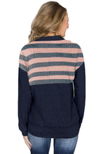 Afbeelding in Gallery-weergave laden, Pink Kangaroo Pocket Zip Collar Sweatshirt