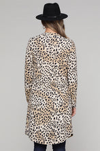 Afbeelding in Gallery-weergave laden, Leopard Print Long Cardigan