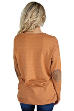 Afbeelding in Gallery-weergave laden, Yellow Elbow Patch Sweatshirt