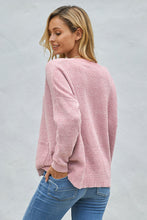 Afbeelding in Gallery-weergave laden, Pink Swoon And Snuggles Chenille Shift Sweater