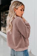 Afbeelding in Gallery-weergave laden, Pink Sugar Plum Fair Pocketed Sherpa Jacket