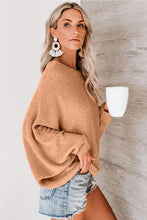 Afbeelding in Gallery-weergave laden, Nude Chillaxin¡¯ Dolman Knit Sweater