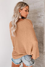 Afbeelding in Gallery-weergave laden, Nude Chillaxin¡¯ Dolman Knit Sweater