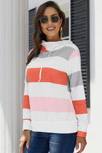 Afbeelding in Gallery-weergave laden, Orange Knocking Overlap Hoodie