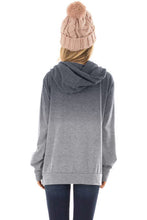 Afbeelding in Gallery-weergave laden, Gray Ombre Pullover Long Sleeve Hoodie