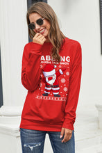 Afbeelding in Gallery-weergave laden, Red Ugly Christmas Cartoon Print Sweatshirt