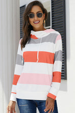 Afbeelding in Gallery-weergave laden, Orange Knocking Overlap Hoodie