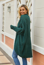 Afbeelding in Gallery-weergave laden, Green Batwing Sleeve Cardigan