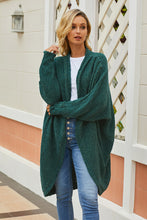 Afbeelding in Gallery-weergave laden, Green Batwing Sleeve Cardigan