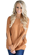 Afbeelding in Gallery-weergave laden, Yellow Elbow Patch Sweatshirt
