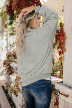 Afbeelding in Gallery-weergave laden, Gray Traverse Pocketed Sherpa Pullover Sweatshirt
