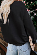Afbeelding in Gallery-weergave laden, Black Merry Christmas Holiday Cartoon Print Sweatshirt
