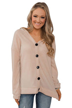 Afbeelding in Gallery-weergave laden, Apricot Sweet Dream Thermal Knit Hoodie Outwear
