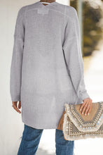 Afbeelding in Gallery-weergave laden, Gray Maribelle Pocketed Cardigan
