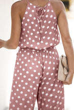 Afbeelding in Gallery-weergave laden, Pink Pretty Little Polka Dot Jumpsuit
