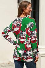 Afbeelding in Gallery-weergave laden, Green Ugly Christmas Cartoon Print Sweatshirt
