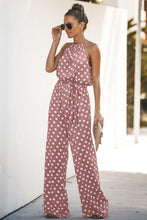 Afbeelding in Gallery-weergave laden, Pink Pretty Little Polka Dot Jumpsuit
