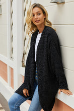 Afbeelding in Gallery-weergave laden, Black Batwing Sleeve Cardigan
