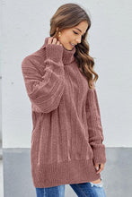 Afbeelding in Gallery-weergave laden, Pink Soft Chenille Sweater
