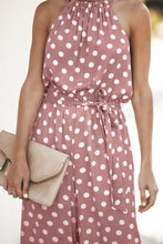 Afbeelding in Gallery-weergave laden, Pink Pretty Little Polka Dot Jumpsuit
