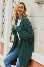 Afbeelding in Gallery-weergave laden, Green Batwing Sleeve Cardigan
