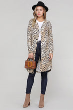 Afbeelding in Gallery-weergave laden, Leopard Print Long Cardigan
