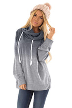 Afbeelding in Gallery-weergave laden, Gray Ombre Pullover Long Sleeve Hoodie

