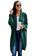Afbeelding in Gallery-weergave laden, Green Batwing Sleeve Cardigan
