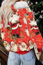 Afbeelding in Gallery-weergave laden, Red Merry Christmas Holiday Cartoon Print Sweatshirt
