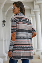 Afbeelding in Gallery-weergave laden, Gray Unforgettable Printed Cardigan Coat
