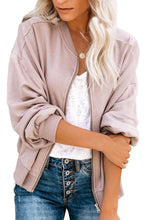 Afbeelding in Gallery-weergave laden, Pink Too Soft Pocketed Bomber Jacket
