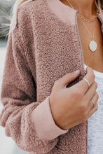 Afbeelding in Gallery-weergave laden, Pink Sugar Plum Fair Pocketed Sherpa Jacket
