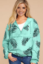 Afbeelding in Gallery-weergave laden, Green Floral Print Rain Jacket
