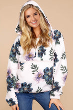 Afbeelding in Gallery-weergave laden, White Floral Print Rain Jacket
